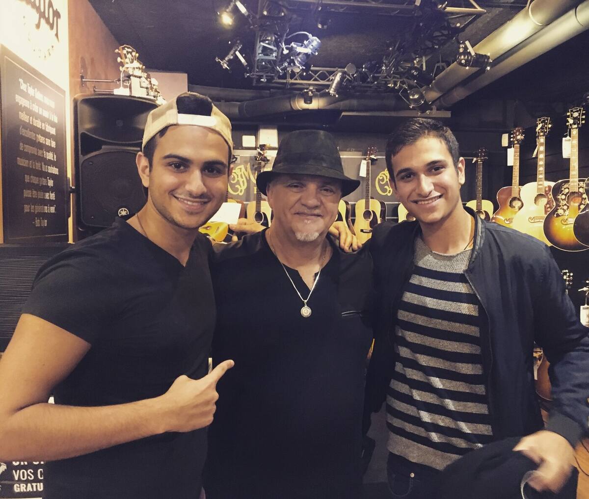 Avec Frank Gambale