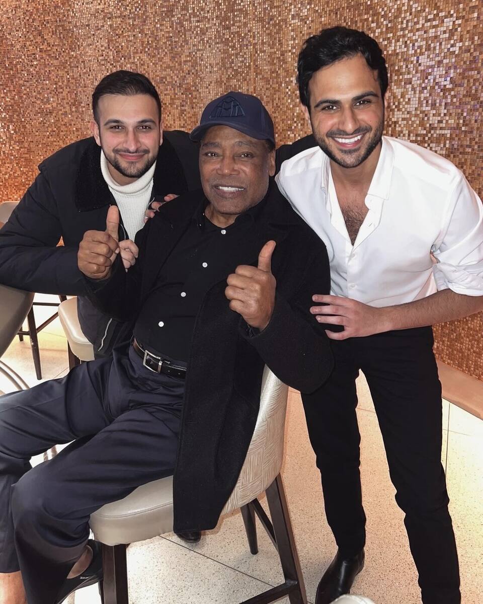 Ezeckiel et Lior Krief avec George Benson