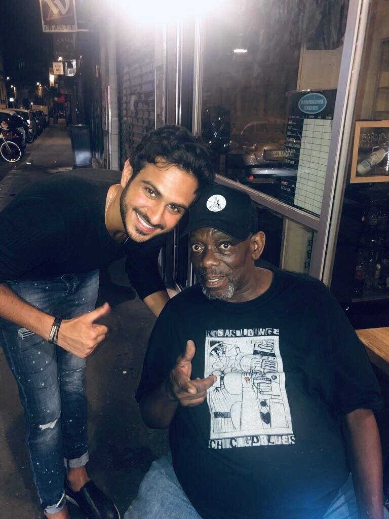 Ezeckiel avec Lucky Peterson